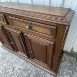 Country-style sideboard in solid oak – 18th century