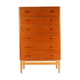 Danish vintage retro commodus Poul Volther FDB in teak 60s