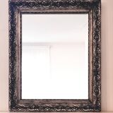 Antique silvered mirror "Barthélémy" – elegance and poetry of time