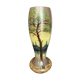 Vase en verre émaillé