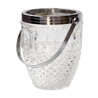 Glass ice bucket