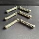 6 Knife rests – Silver-plated bronze – Art deco
