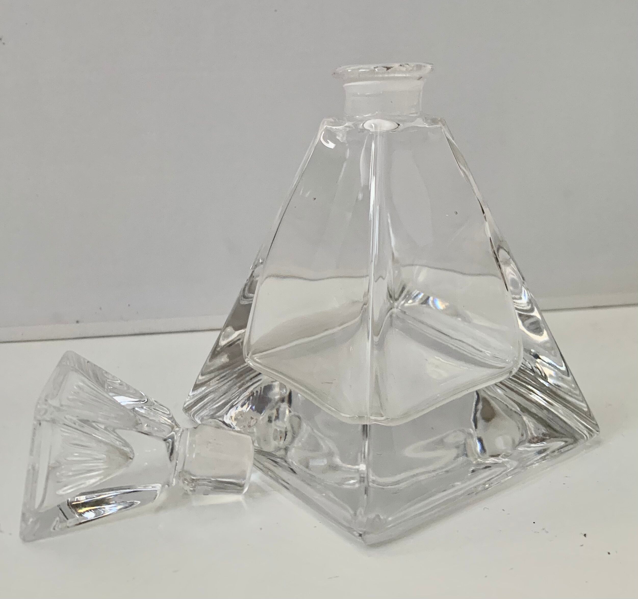 Trio RCR crystal perfume bottles