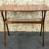 60s 70s teak side table