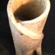 Deux vases céramique émail Raku craquellé
