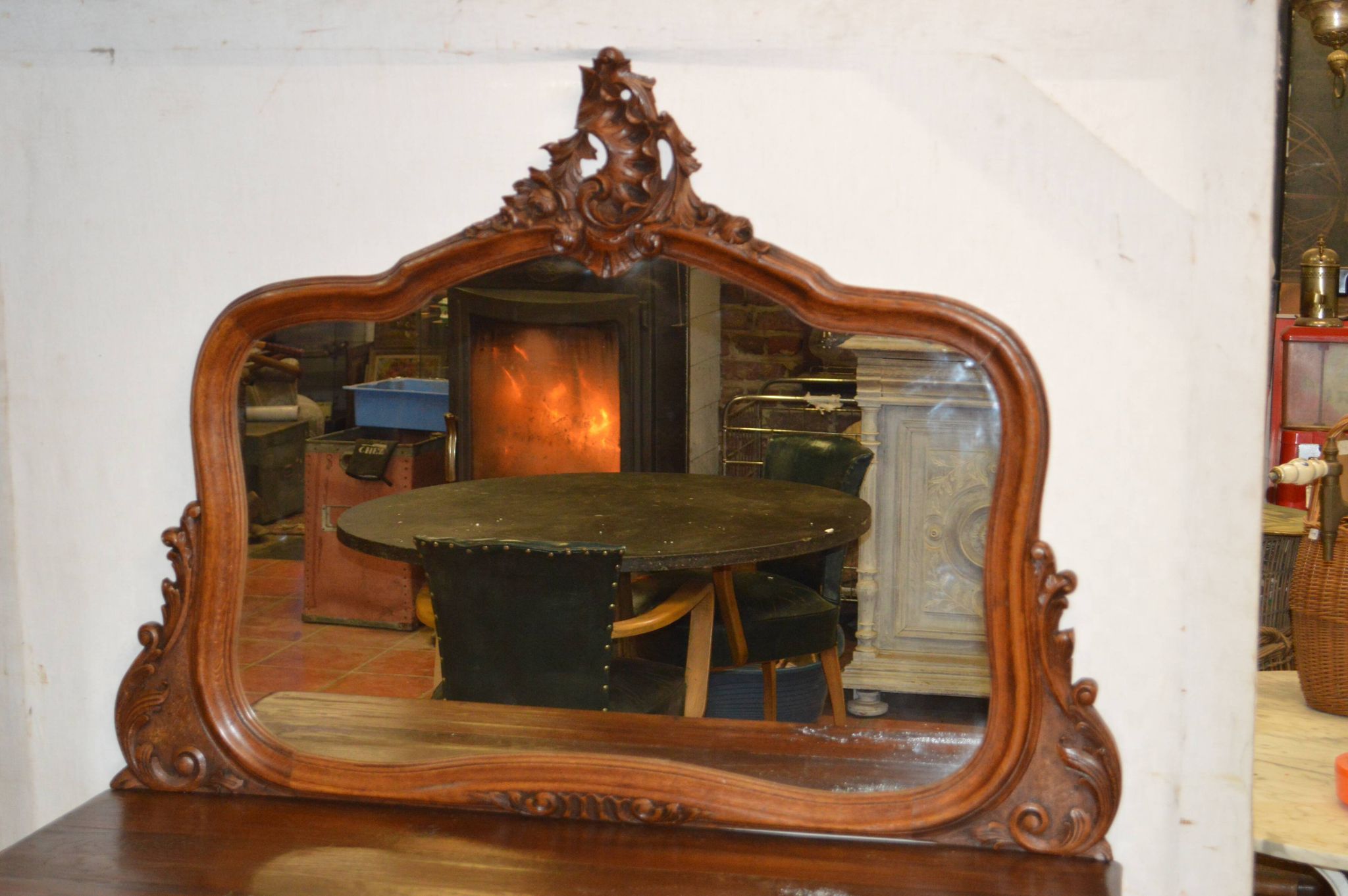 Coiffeuse en chêne