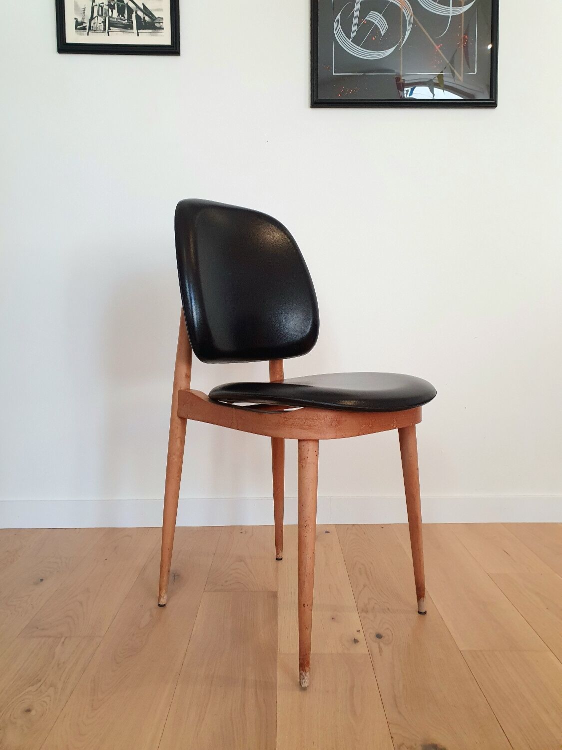 Vintage "Pegase" chairs by Pierre Gurariche / Baumann