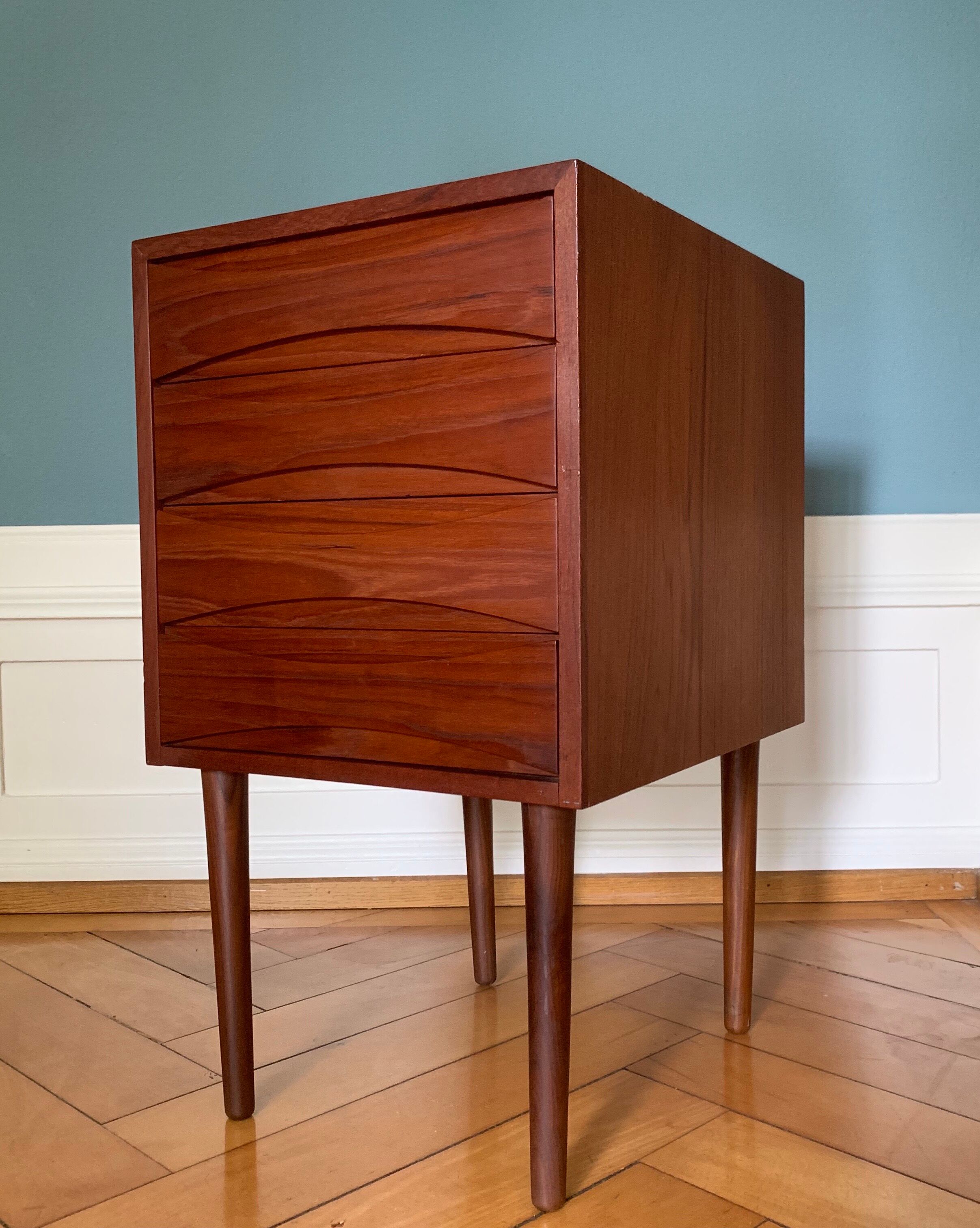 Danish MidCentury Teak Chest of Drawers by Arne Vodder
