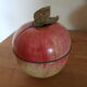 Metal box in the shape of apple Original Vintage 9