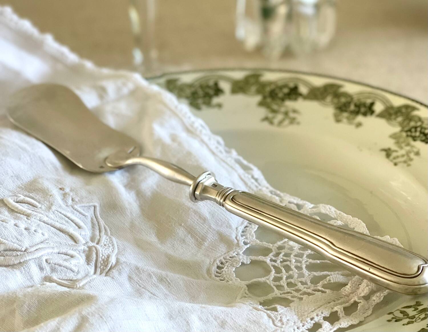 Cristofle petit fours server.