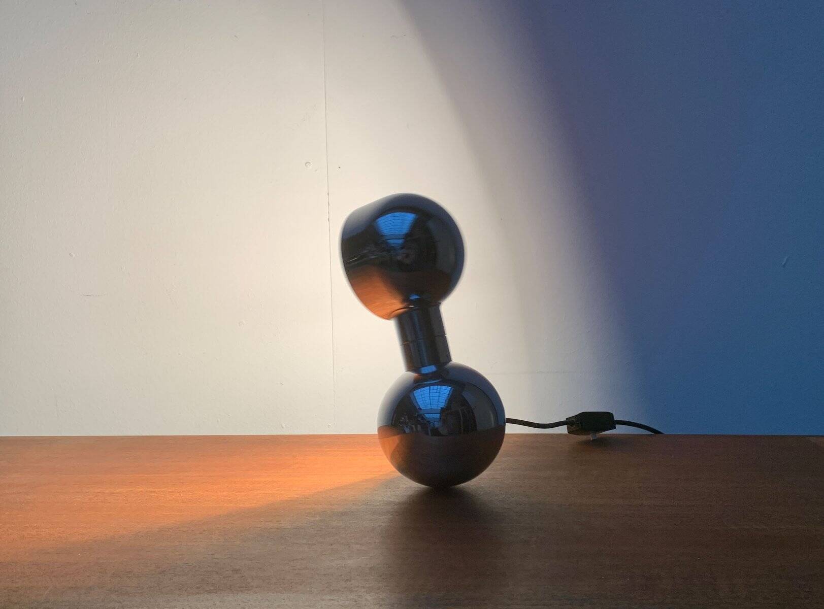 Lampe de table allemande de l'époque Space Age du milieu du siècle de Cosack