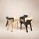 Set of six Gaudì Armchairs by Vico Magistretti for Artemide