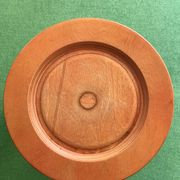 Plat en bois finlandais, design Eero Saarinen
