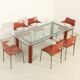 Mugello dining table by Giotto Stoppino and Lodovico Acerbis