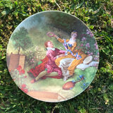Fragonard porcelain plate Limoges