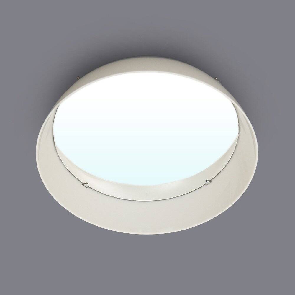 Round mirror by Gino Colombini for Kartell, 1960s