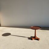 Mini harness or pedestal table in natural wood