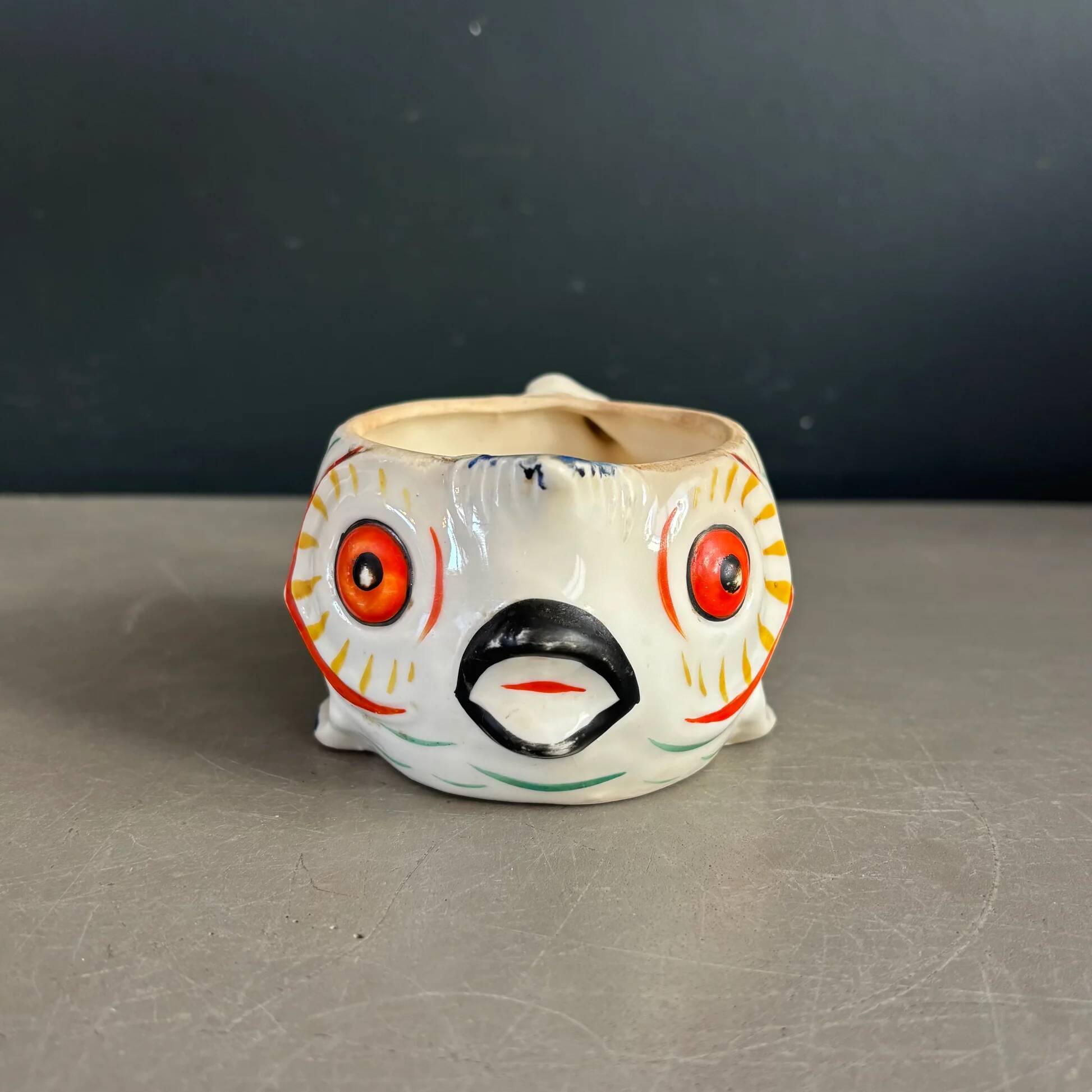 Fish milk jug - handmade ceramic