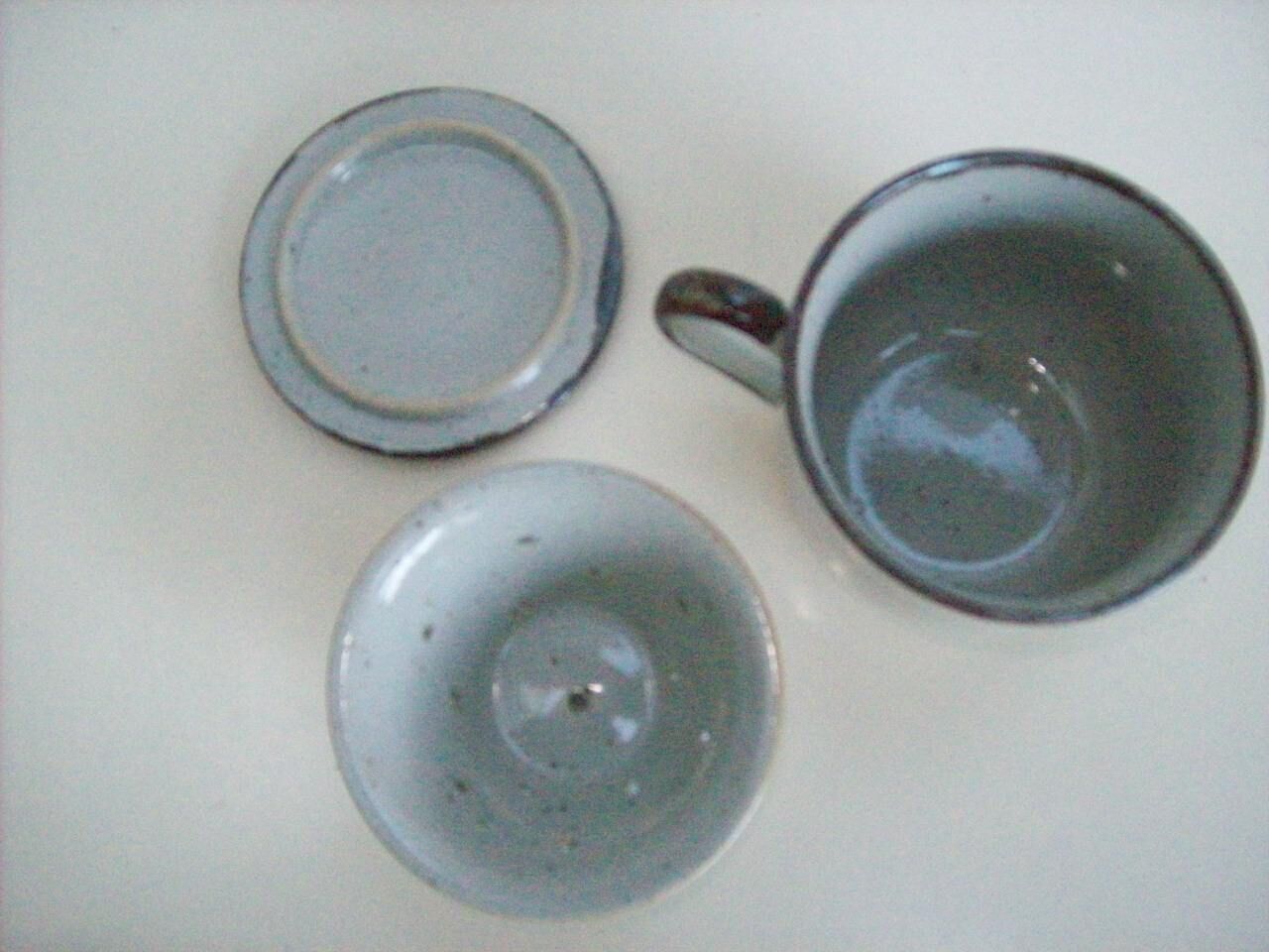 Sandstone herbal tea with its infuser