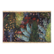 Painted canvas depicting lush nature. Contemporary work.