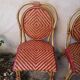 Chaises bistrot "terrasse"