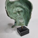 Bust of Aphrodite in plaster or bronze patinated resin