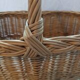 Antique wicker/rattan basket