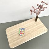 Travertine coffee table, Italy 1970