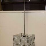 Suspension cube cut glass of kamenický senov, 1970