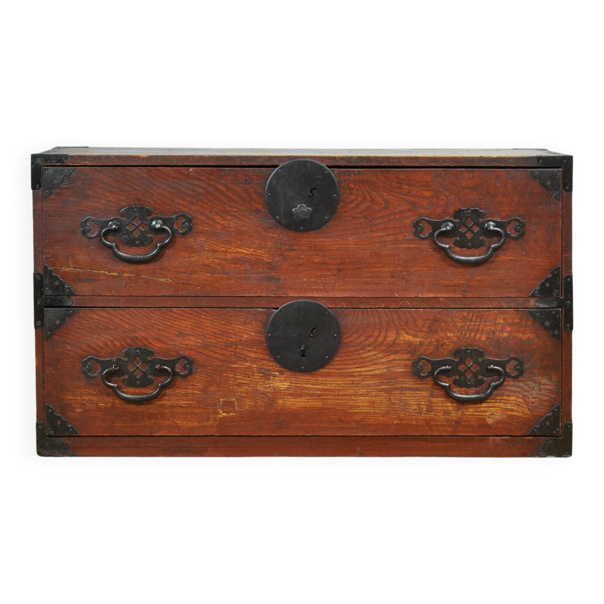 Japanese Tansu chest of drawers, circa 1870