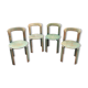 Set of 4 Bruno Rey chairs for Dietiker