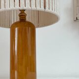 Enamelled stoneware lamp