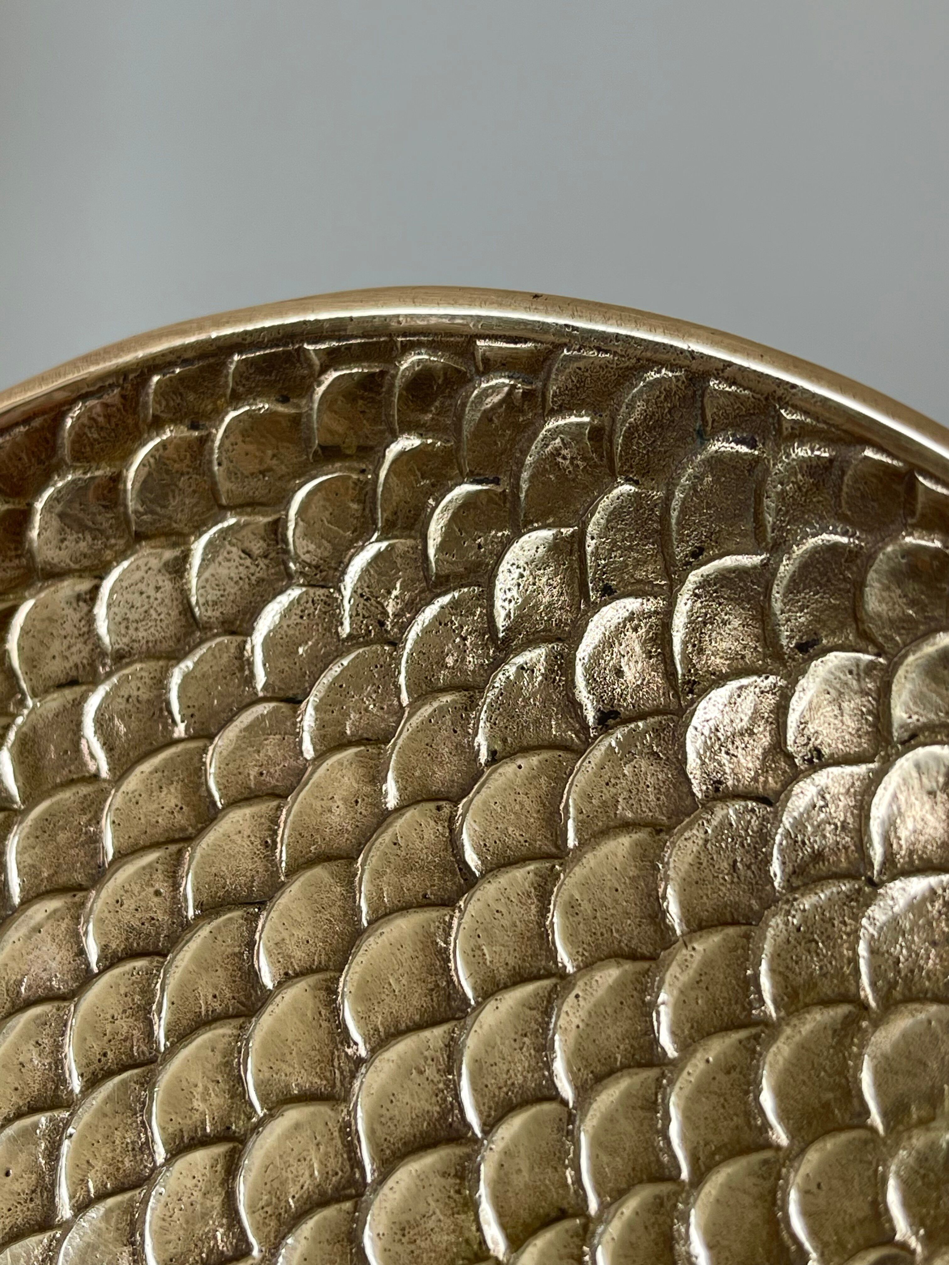 Brass catchall from the 1970s