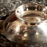 Swan saucière by Christian Fjerdingstad for Gallia Christofle, 1930s