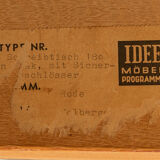 1950s desk, Oldenburger Möbelwerkstätten