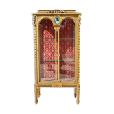Louis XVI Style Gilded Wood Display Case
