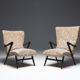 Paire de fauteuils, Années 1950