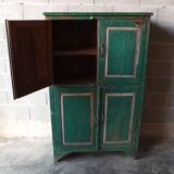 Armoire verte 4 portes