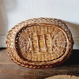 Large old wicker basket