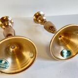 Scandinavian candle holders by scandia malm sweden