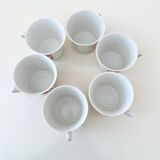 Winterling Bavaria tableware for 6 persons, coffee set, retro kitchen, 70's