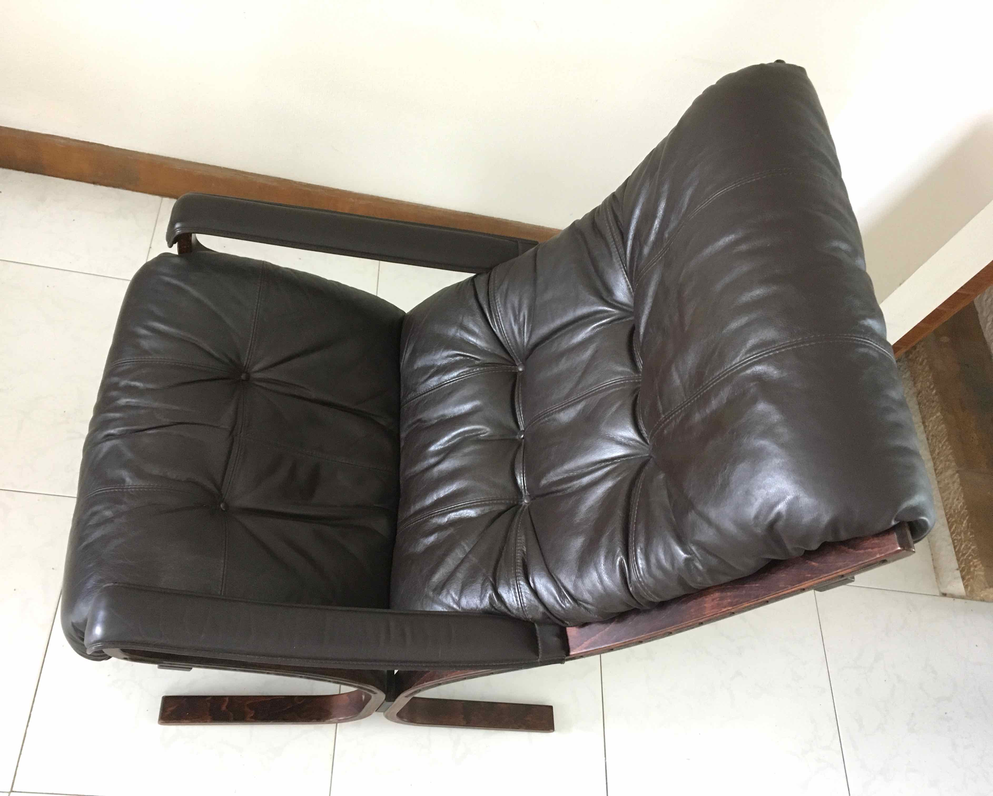 Two Siesta armchairs by Ingmar Relling for Westnofa Norway 1960