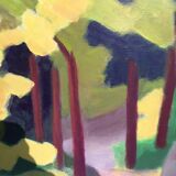 Toile paysage du sud