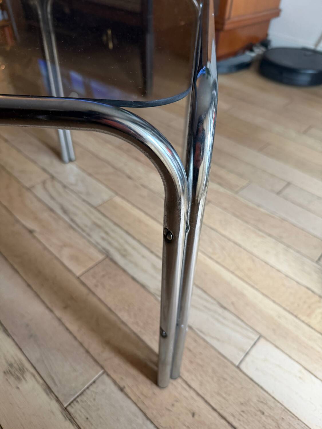 Vintage 1970s coffee table - Space age