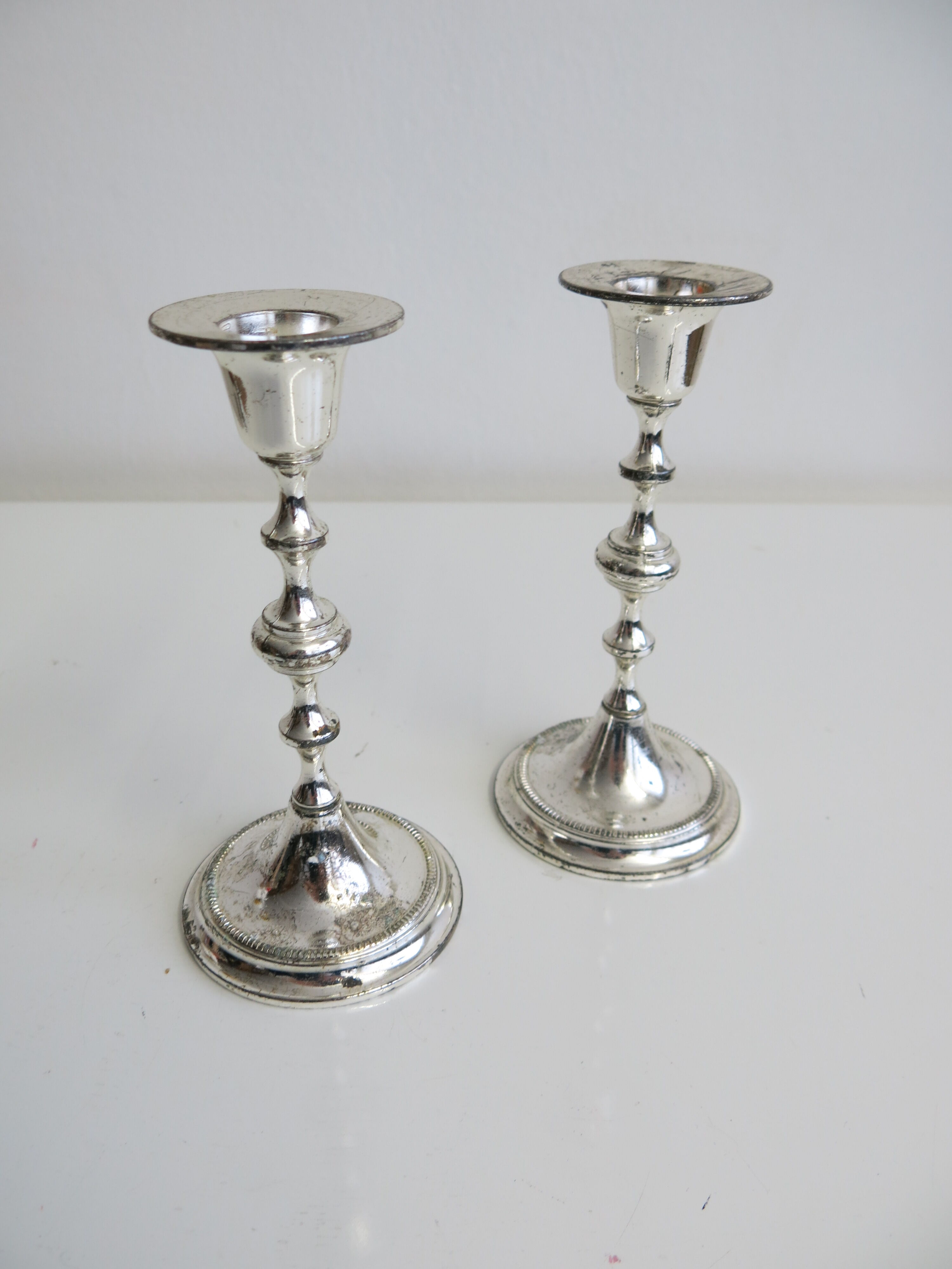 Duo de chandeliers droits de BMF West-Germany