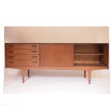 Vintage Scandinavian sideboard Nathan sliding doors