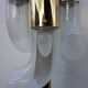 Lampe de sol en verre de Murano par Aldo Nason pour Mazegga, années 1970.