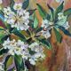 Mid 20th Century "Flower Jar" Swedish Modernist Still Life Oil Painting, Framed
