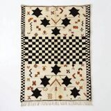 Beni Ouarain bohemian rug 200x300 cm