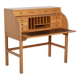 Andreas Hansen Roll Top Desk Secretary in Oak, 1970s Hadsten Traeindustri